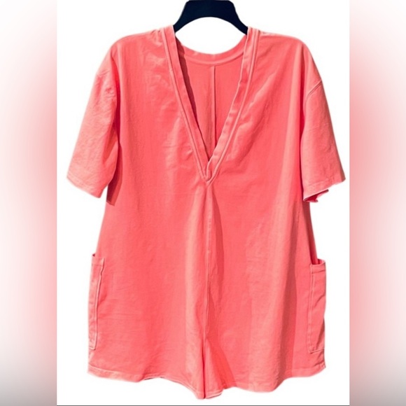 NWOT Free People Hot Shot Tee Romper - Picture 9 of 15